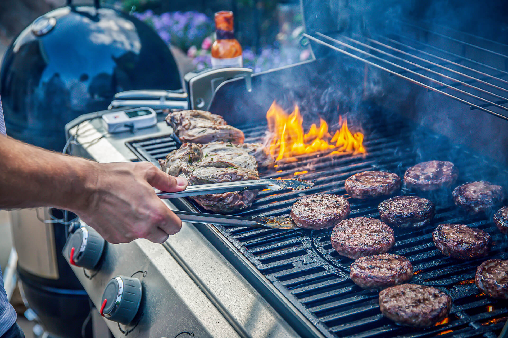 Charcoal barbecue - CALGARY - SUNDAY - wood-burning / fixed